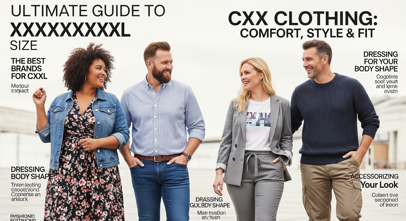 Ultimate Guide to Xxxxxxxxl Size CXX Clothing: Comfort, Style & Fit