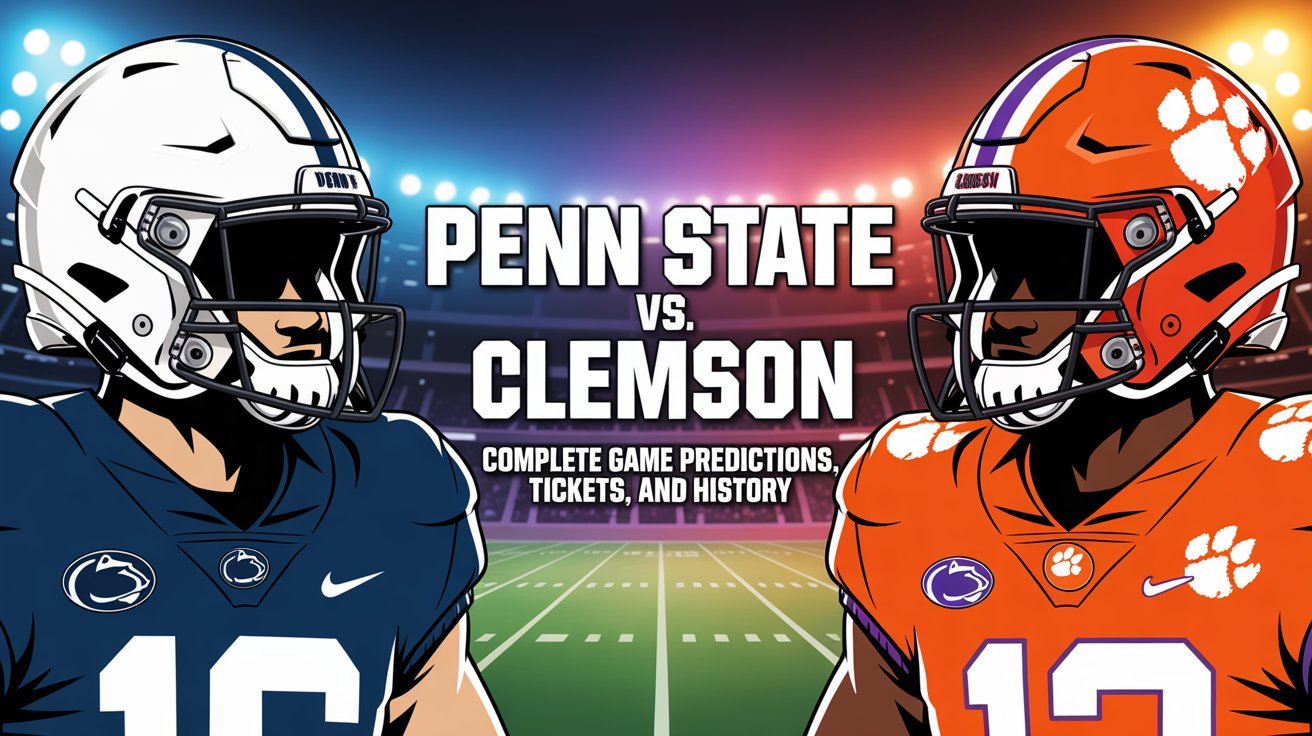 Penn State vs Clemson: Complete Game Predictions, Tickets, and History