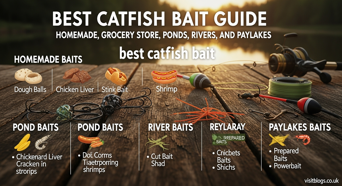 Best Catfish Bait: Homemade, Grocery Store, Ponds, Rivers, and Paylakes Guide