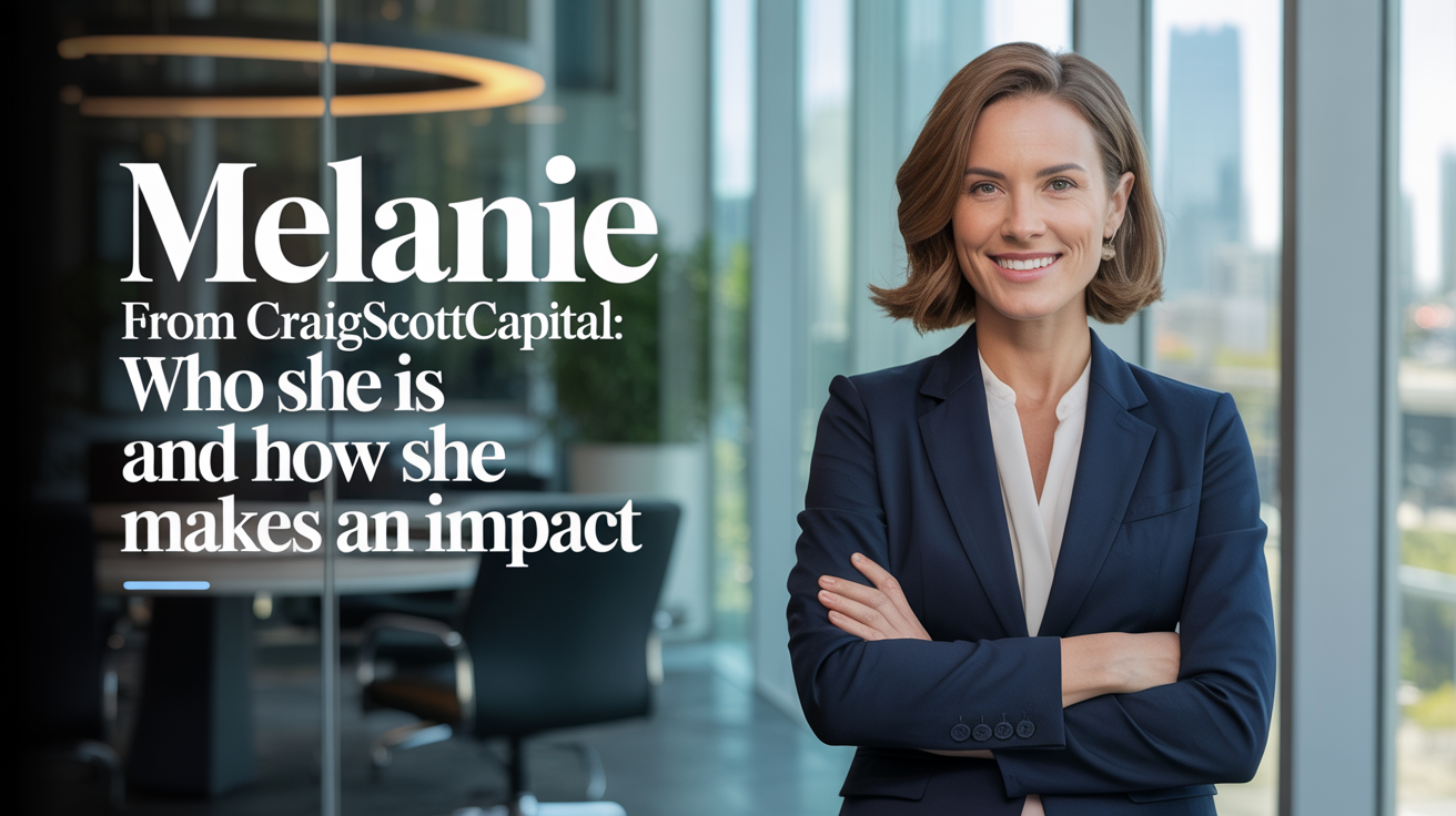 Melanie at CraigScottCapital: How She Helps People Make Smart Money Decisions