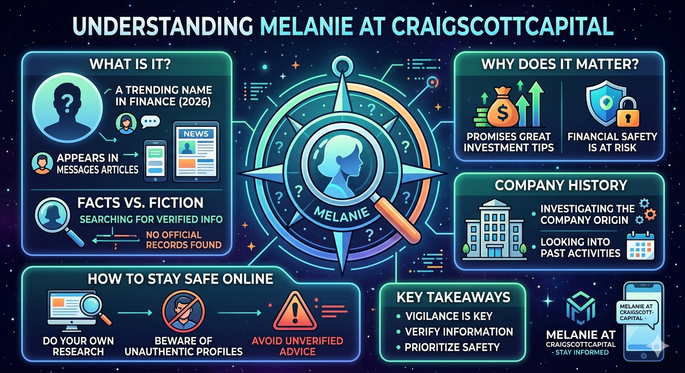 Melanie at CraigScottCapital: The Truth Behind the Name in 2026